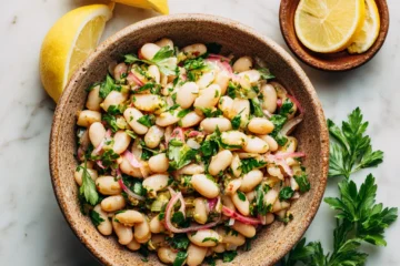 Lemony White Bean Salad Side Dish