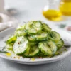 Serve Cucumber Dill Salad with any meal.