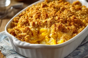 Southern Squash Casserole with Creamy Filling and Golden Topping