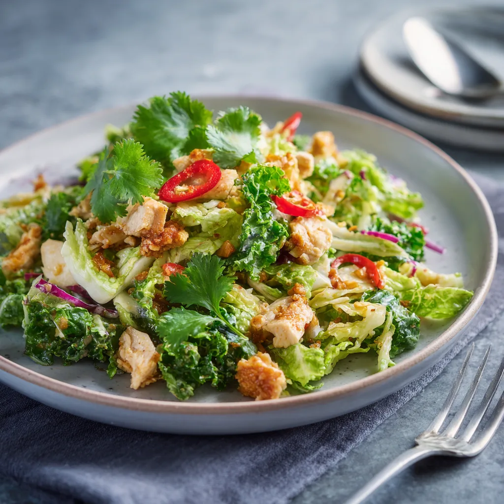 This Asian Chicken Crunch Salad is easy, fresh, and filling.