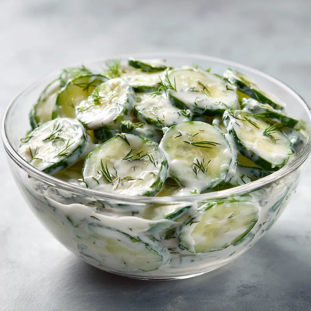 This Cucumber Dill Salad is simple, fresh, and easy to love.