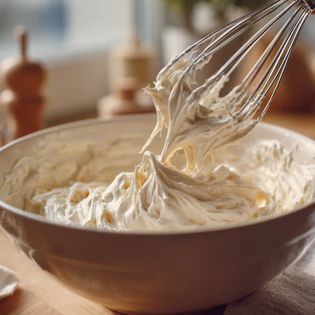 Whipping Heavy Cream for Carnivore Cheesecake Mousse