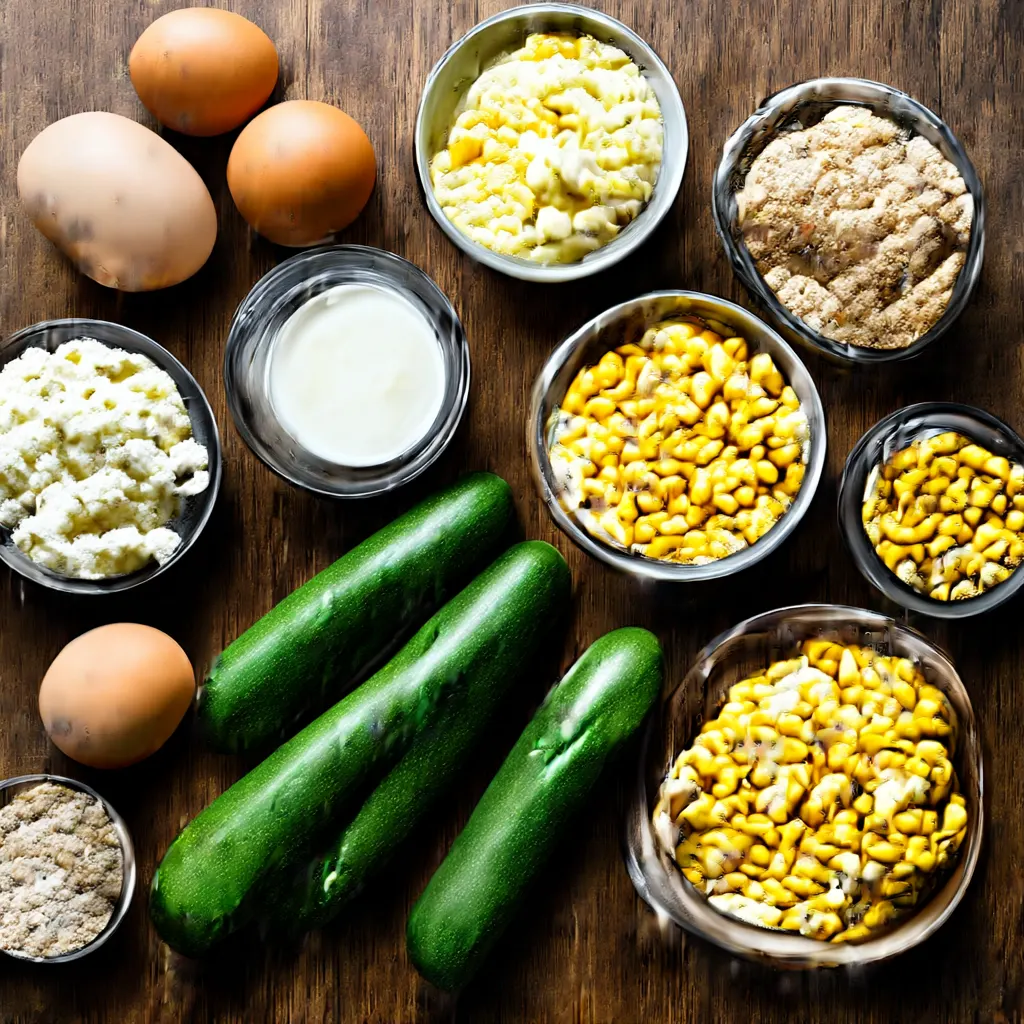 Easy Zucchini Squash and Corn Casserole Recipes