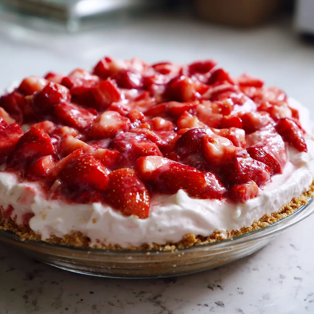 No-Bake Strawberry Cheesecake Pretzel Bars