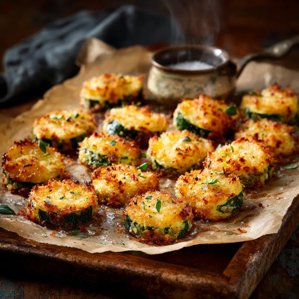 Fast, Cheesy, Low Carb Snack? Say Hello to Zucchini Bites!