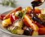 Balsamic Glazed Roasted Vegetables