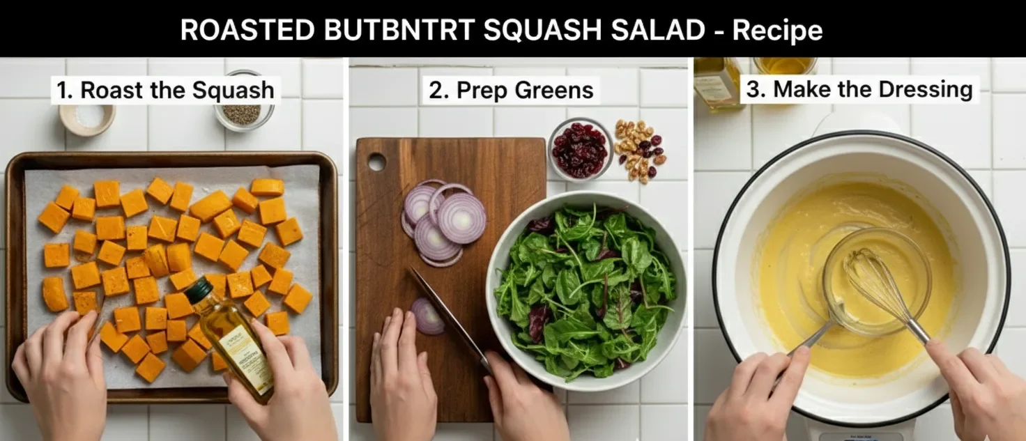 Butternut Squash Feta Salad – Warm, Fresh, and Flavorful