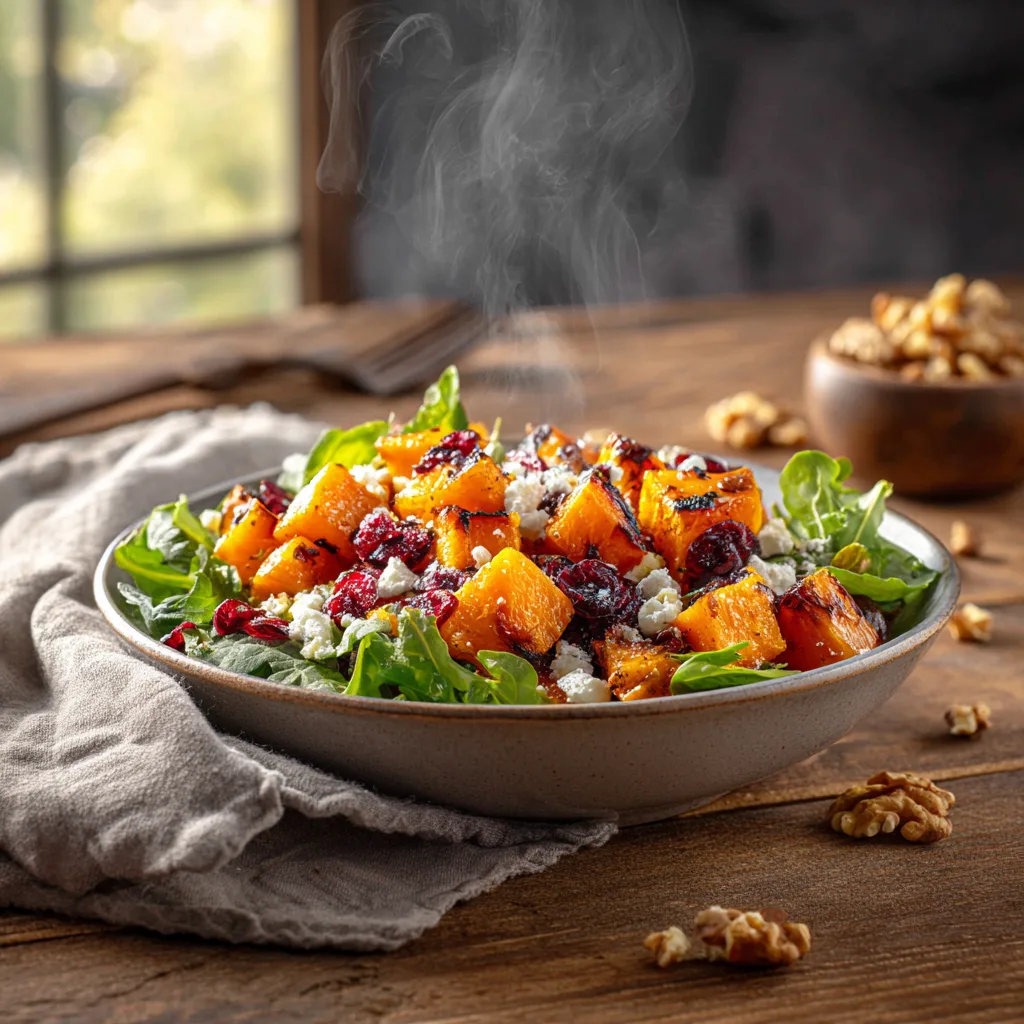 Butternut Squash Feta Salad – warm, fresh, and perfect for cozy dinners.