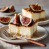 Cheesecake Bars With Honey Roasted Figs Made Simple