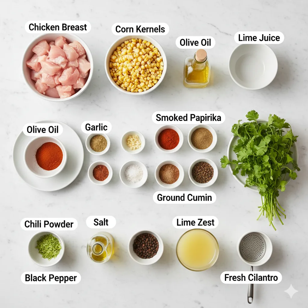 Chili Lime Chicken and Corn Skillet – Big Flavor With Simple Ingredients