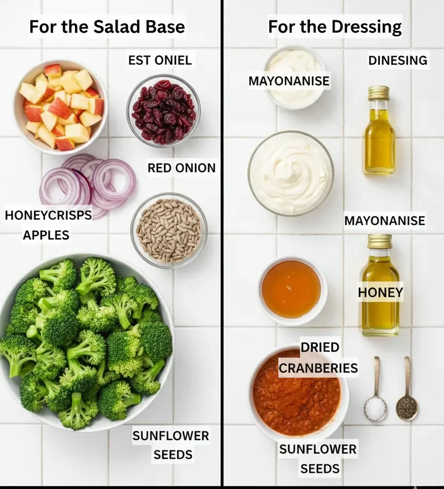 Classic Honeycrisp Apple Broccoli Salad