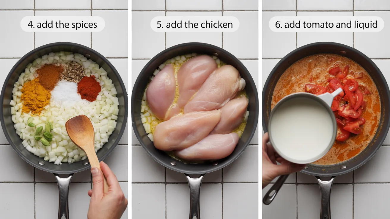 Coconut Chicken Curry Made Easy with Simple Ingredients