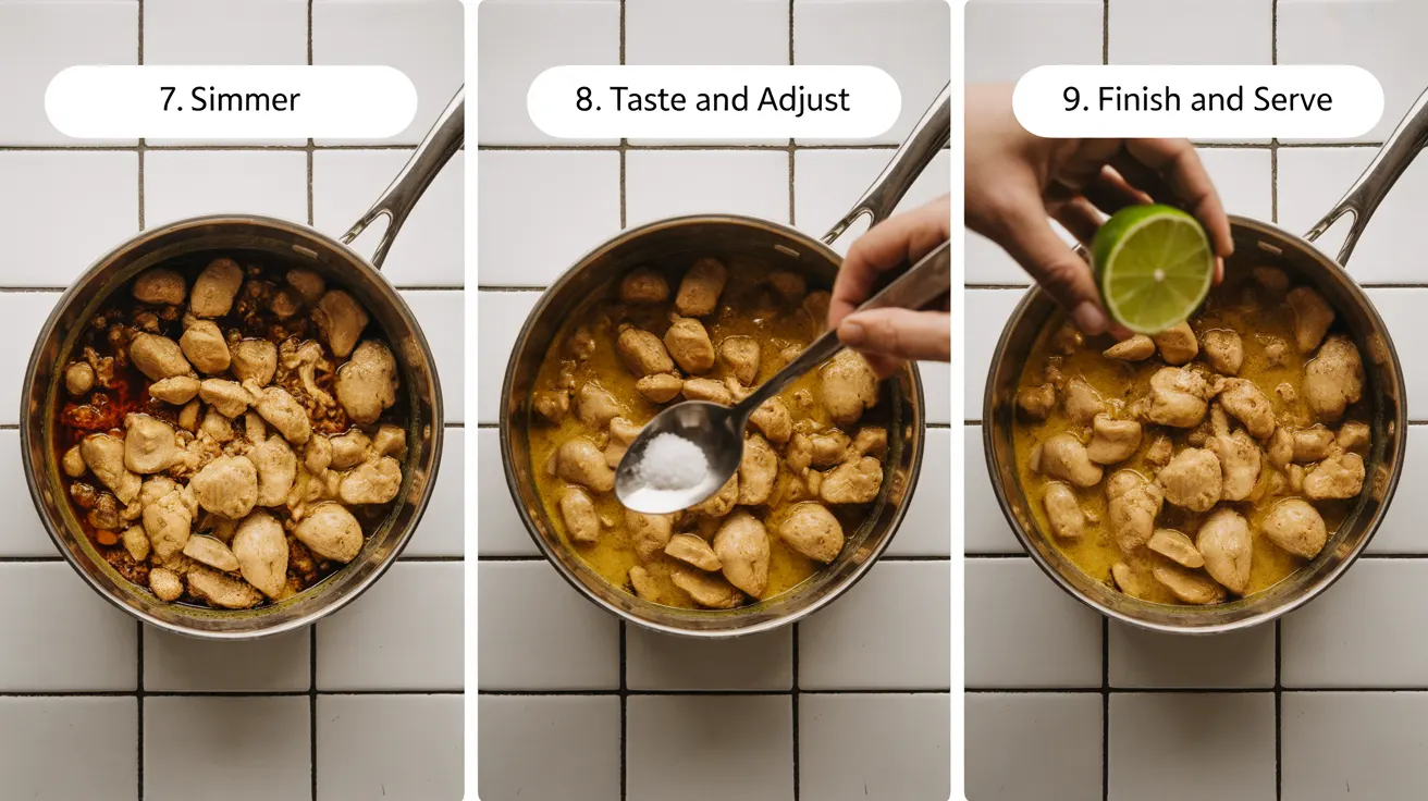 Coconut Chicken Curry Made Easy with Simple Ingredients