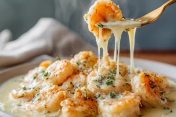 Creamy Garlic Shrimp Skillet (Keto, Low Carb, One Pan)
