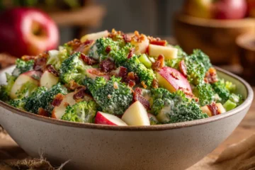 Creamy Honeycrisp Apple Broccoli Salad