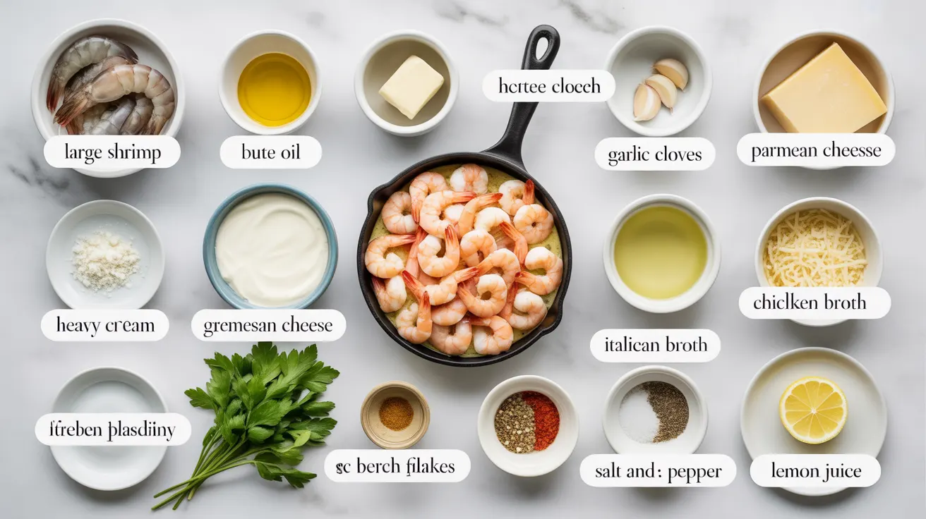 Creamy Keto Garlic Shrimp Skillet – Easy One-Pan Dinner