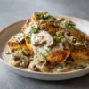 Creamy Mushroom Chicken Dinner – Quick & Comforting