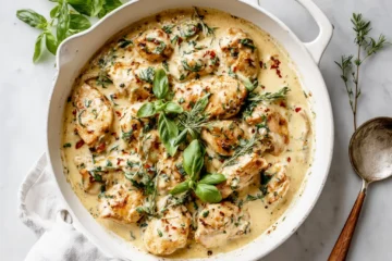 Creamy Tuscan Chicken Skillet – Easy One Pan Dinner