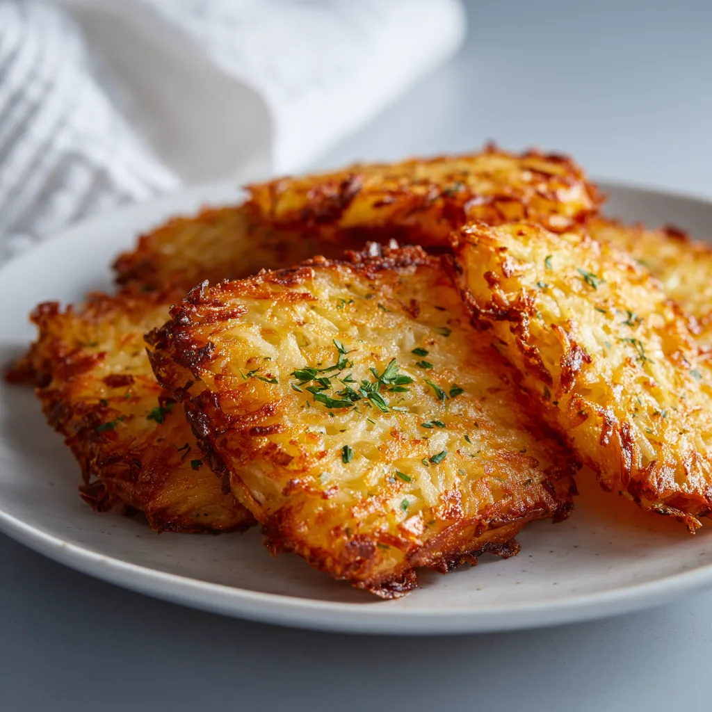 Easy Air Fryer Hashbrowns From Scratch Recipe