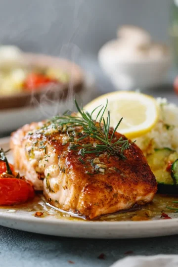 Easy Greek Salmon Dinner – Fresh Mediterranean Flavors