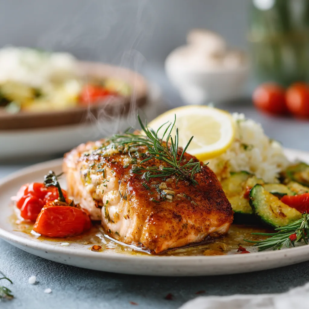 Easy Greek Salmon Dinner – Fresh Mediterranean Flavors