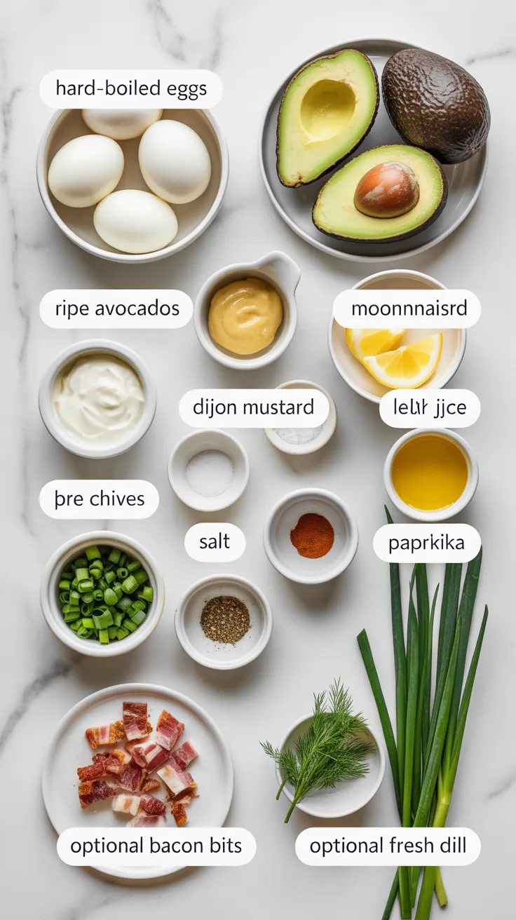 Easy Keto Egg Salad Stuffed Avocados – Perfect Low Carb Lunch