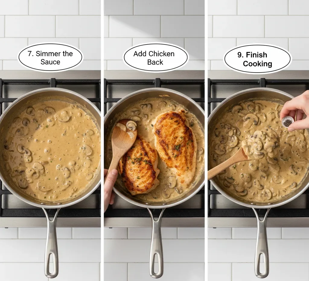 Garlic Mushroom Chicken That Tastes Like a Restaurant Meal