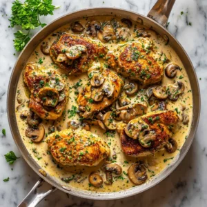 Garlic Mushroom Chicken – One-Pan Comfort Food Made Easy