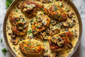 Garlic Mushroom Chicken – One-Pan Comfort Food Made Easy