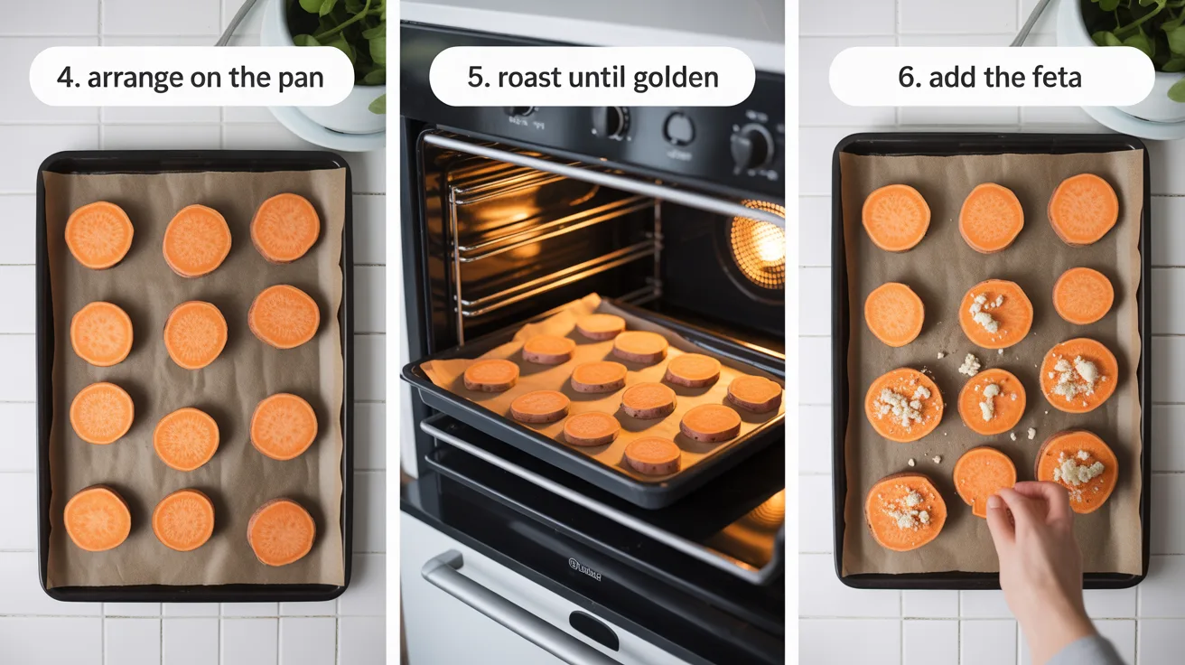 Honey Feta Sweet Potato Rounds – The Best Sweet-Salty Snack