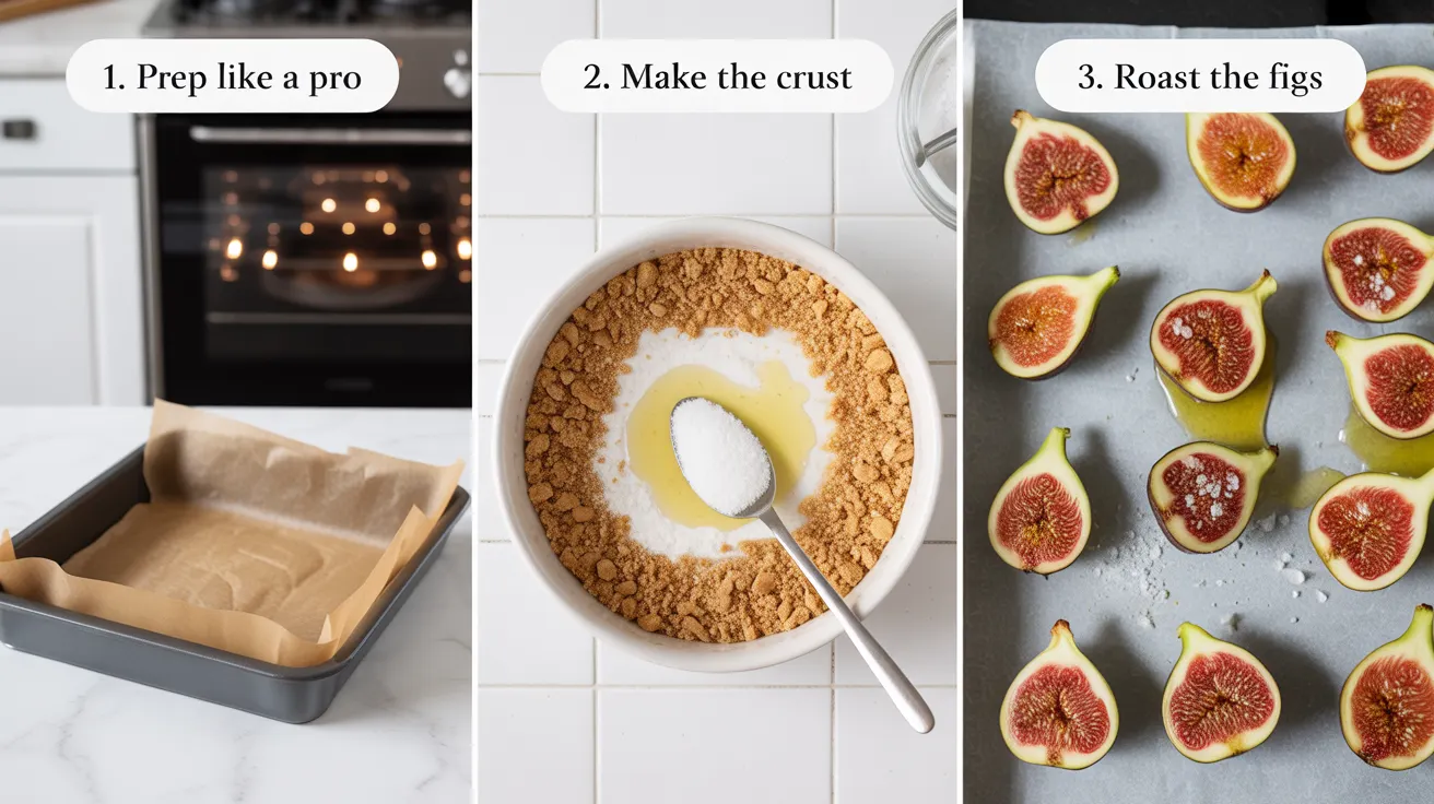 Irresistible Cheesecake Bars With Honey Roasted Figs