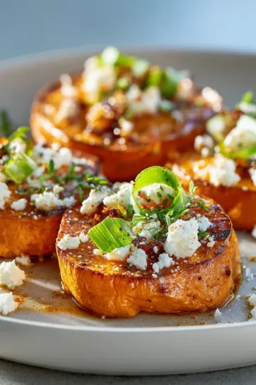 Irresistible Honey Feta Sweet Potato Rounds in 30 Minutes