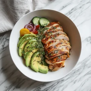 Keto Chicken Avocado Lunch Bowls – Easy 20-Minute Low Carb Meal