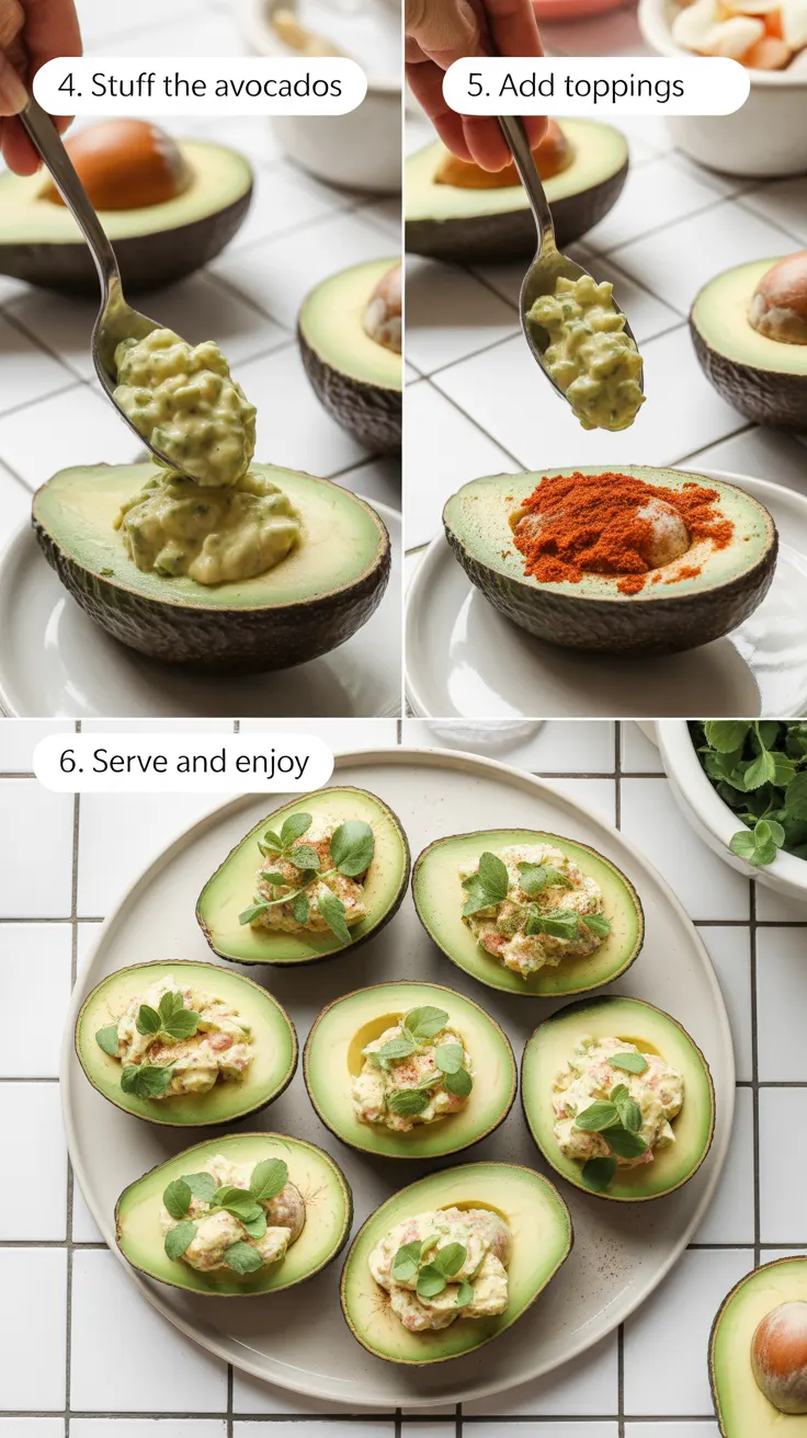Keto Egg Salad Stuffed Avocados – Easy 10-Minute Low Carb Lunch