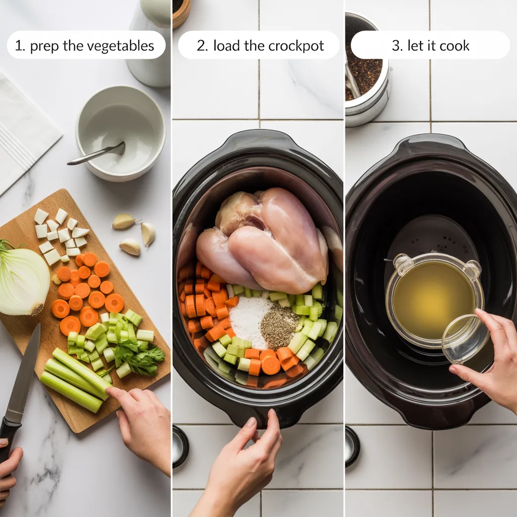 Lemon Garlic Orzo Crockpot Soup – Comfort Made Easy