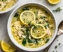 Lemon Garlic Orzo Crockpot Soup – Comfort Made Easy