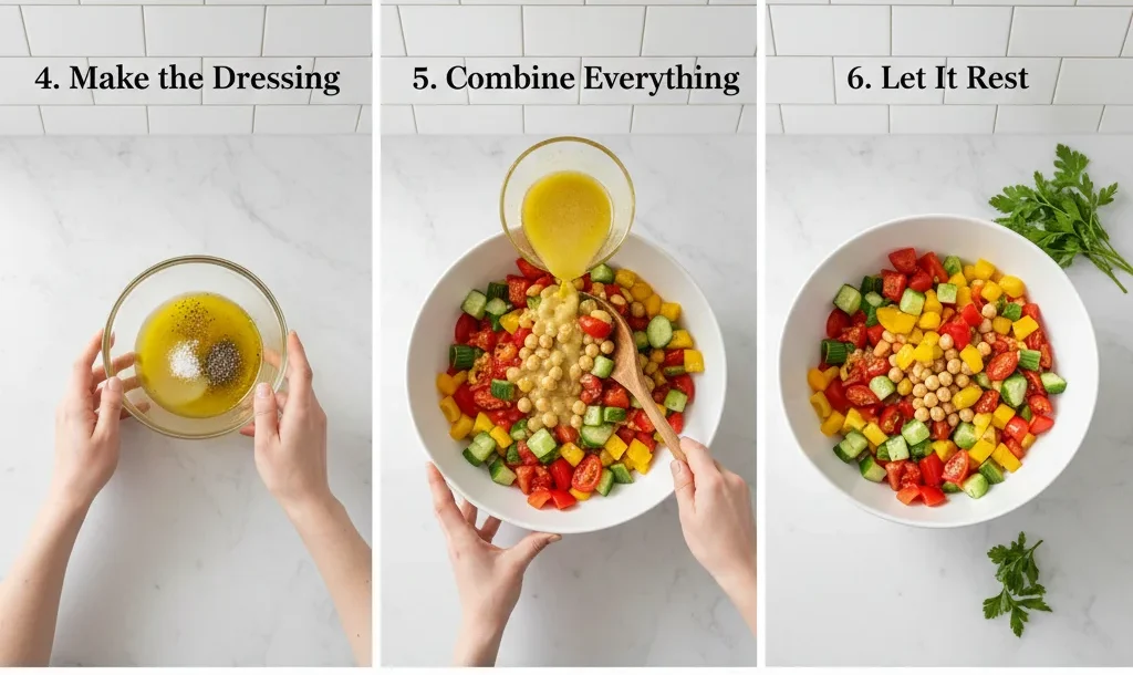 Mediterranean Chickpea Salad for Quick Lunches and Easy Dinners