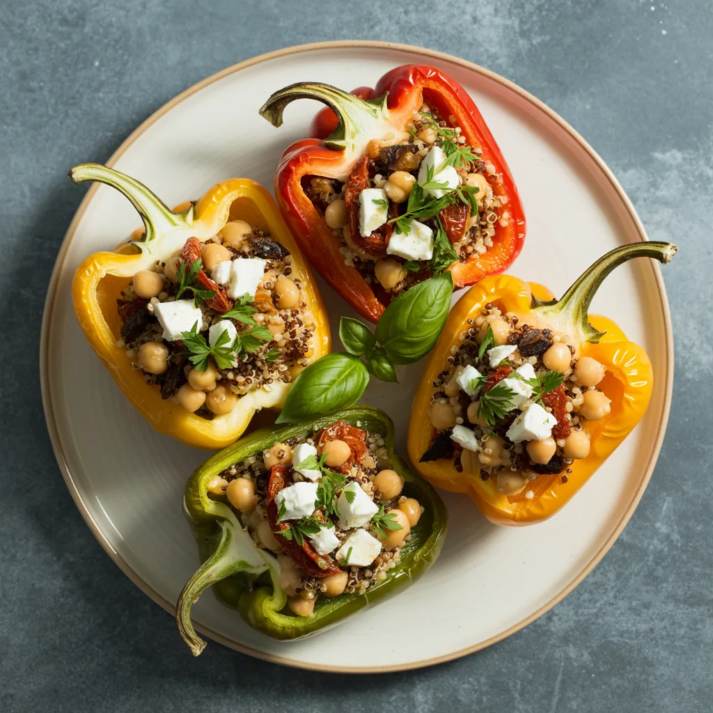 Mediterranean Stuffed Peppers