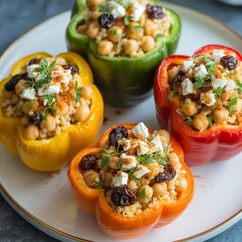 Mediterranean Stuffed Peppers