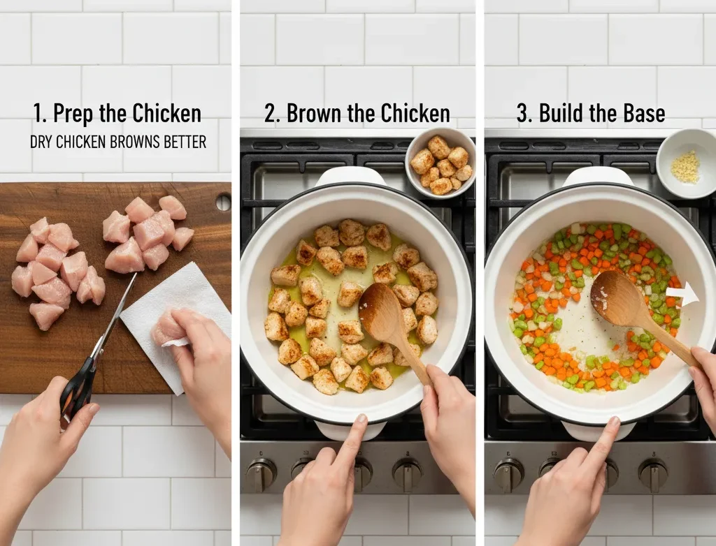 One Pot Lemon Chicken Orzo Soup