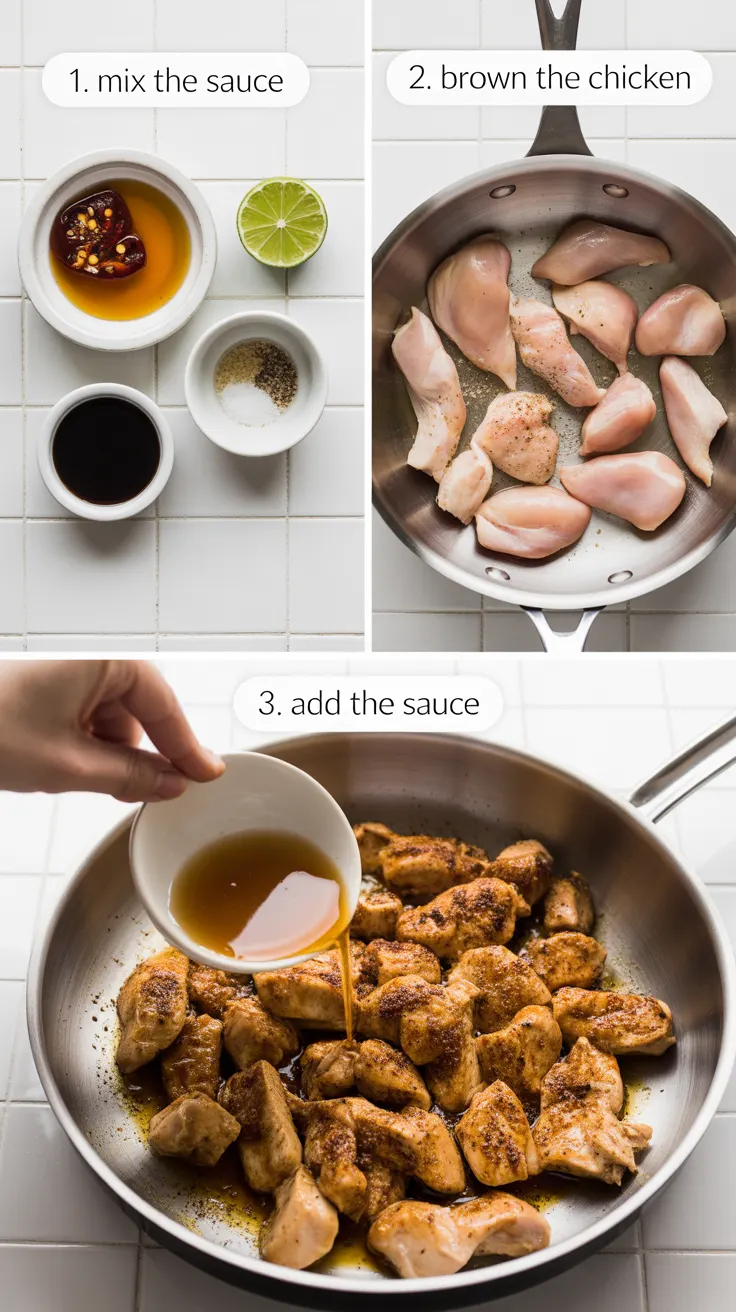 One-Skillet Chipotle Honey Chicken and Rice