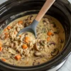 Slow Cooker Mushroom And Wild Rice Crockpot Soup