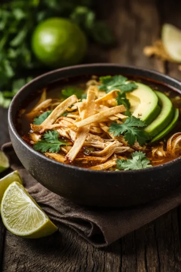 Smoky Chipotle Chicken Crockpot Soup – bold, smoky, and made for cozy slow cooker nights.