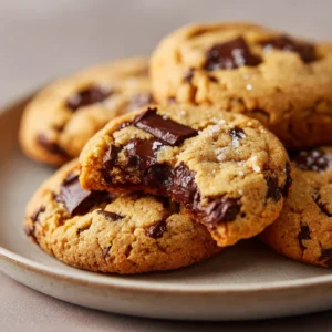 Soft & Chewy Brown Butter Chocolate Chip Cookies Recipe