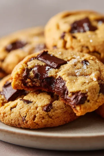Soft & Chewy Brown Butter Chocolate Chip Cookies Recipe