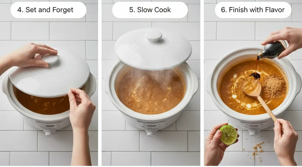 Thai Coconut Curry Crockpot Soup – Creamy Comfort With Almost No Work