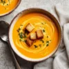 Creamy Butternut Squash Apple Crockpot Soup