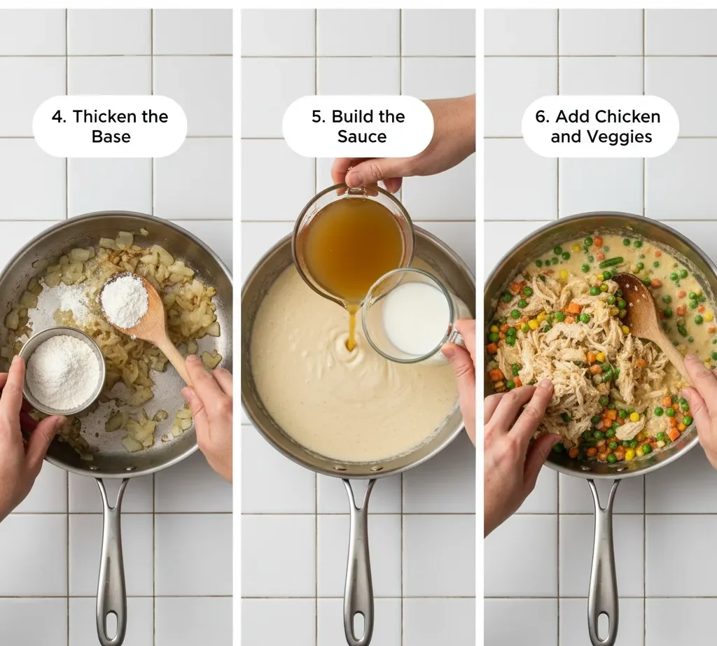 Biscuit Chicken Pot Pie Recipe – One Pan, Big Comfort, Zero Stress