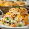 Biscuit Chicken Pot Pie – Creamy, Cozy Comfort Food Made Easy
