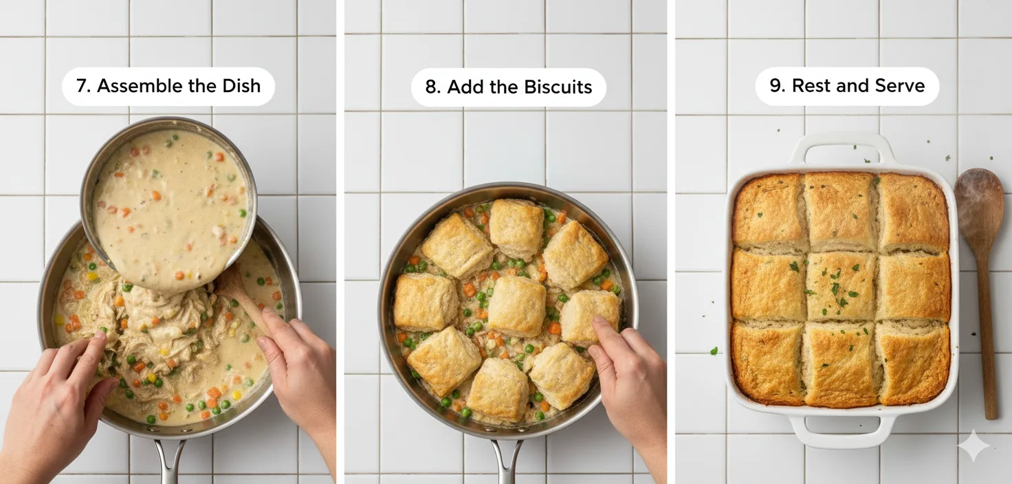 Biscuit Chicken Pot Pie – How to Get Perfect Biscuits Every Time